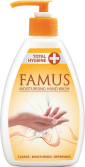 Famus Moisturising Hand wash Pump Bottle 200ml - Total Hygiene